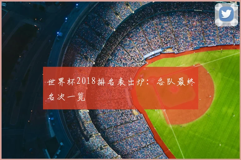 世界杯2018排名表出炉：各队最终名次一览