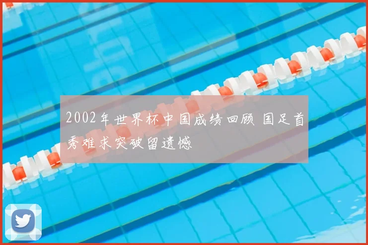 2002年世界杯中国成绩回顾 国足首秀难求突破留遗憾
